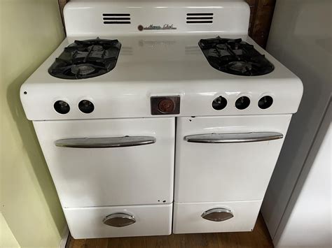 how to clean a 1949 magic chef gas stove